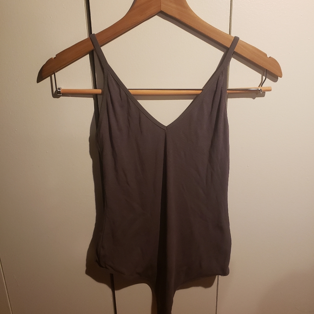 Aritzia Bodysuit Gray (M)